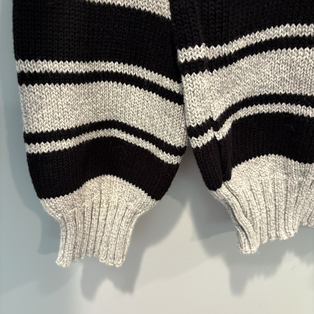 Vtg 90s Headline Sports Washington Capitals Screaming Eagle Heavy Knit Sweater - Picture 7 of 11